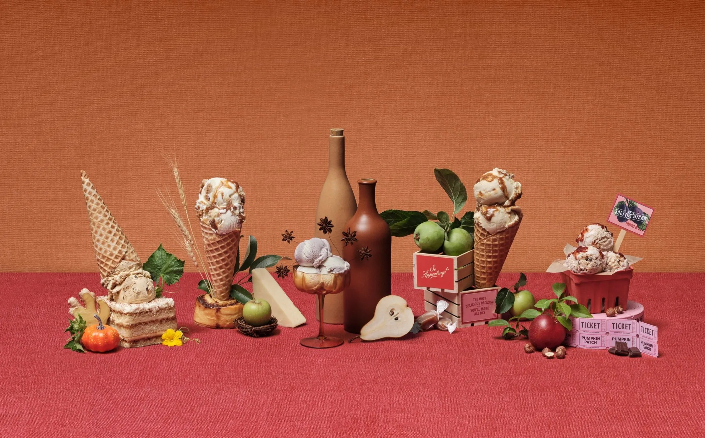 Salt & Straw Harvest Festival Series — work by Lauren French