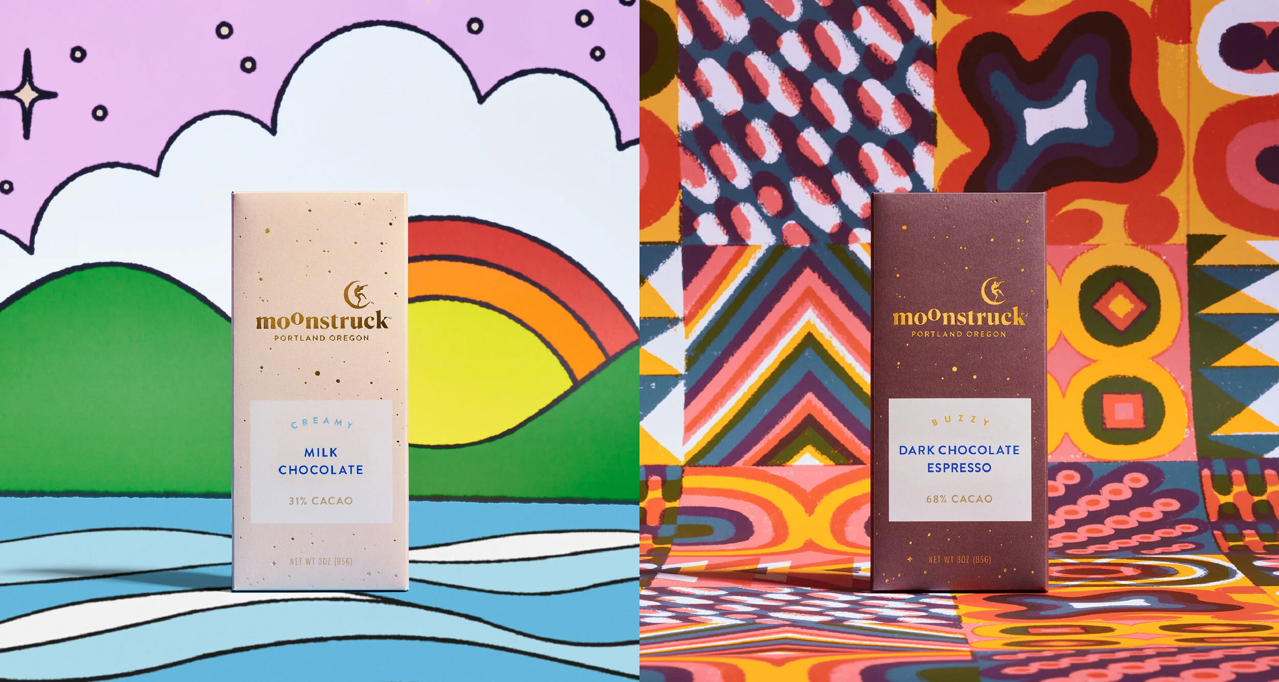 Moonstruck Chocolate Co. — work by Lauren French