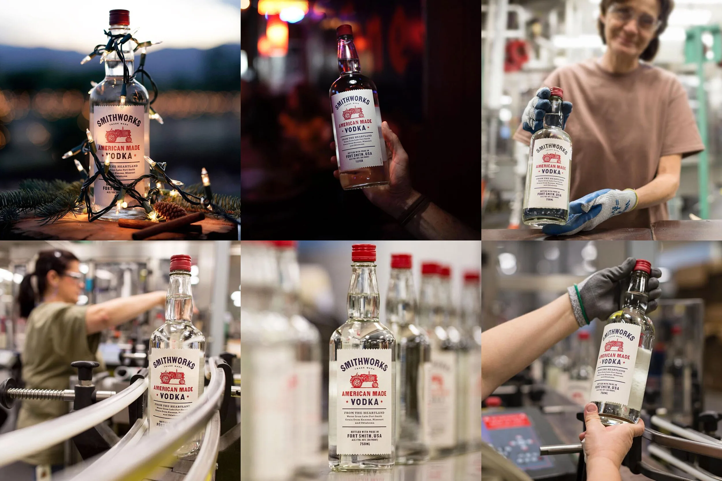 Smithworks Vodka — work by Lauren French