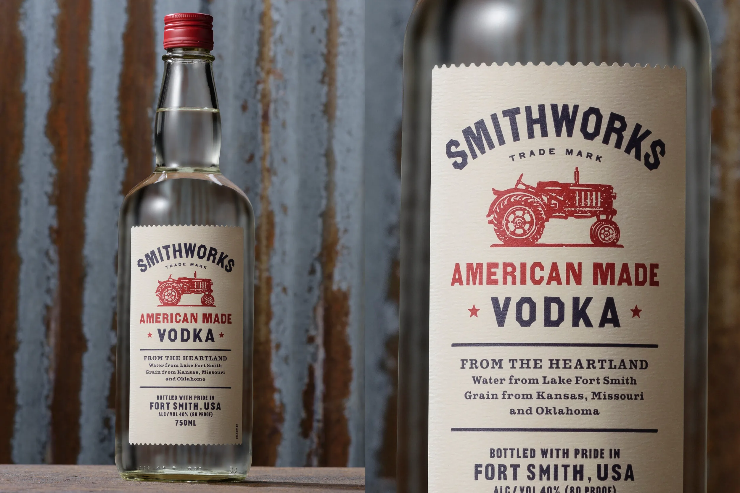 Smithworks Vodka — work by Lauren French