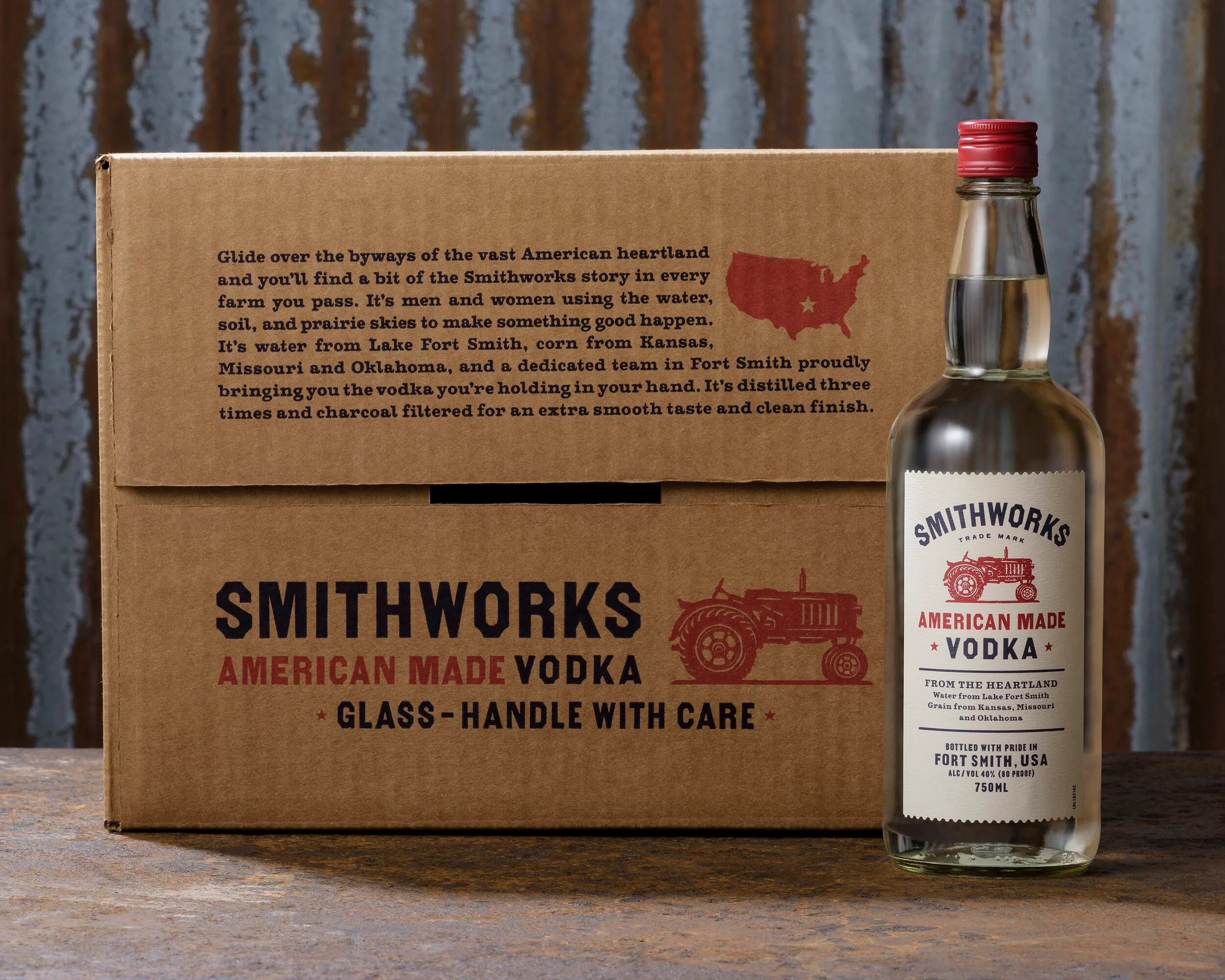 Smithworks Vodka — work by Lauren French